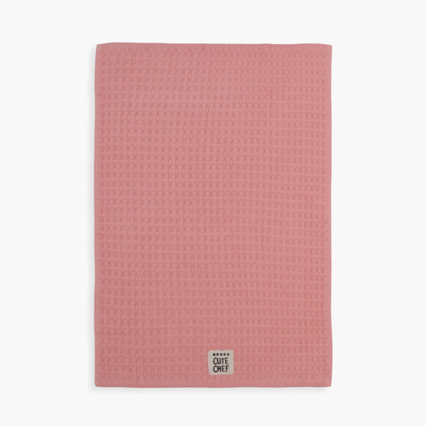 Ποτηρόπανο Πικέ (45x68) Nef-Nef Homeware Cute Chef Pink