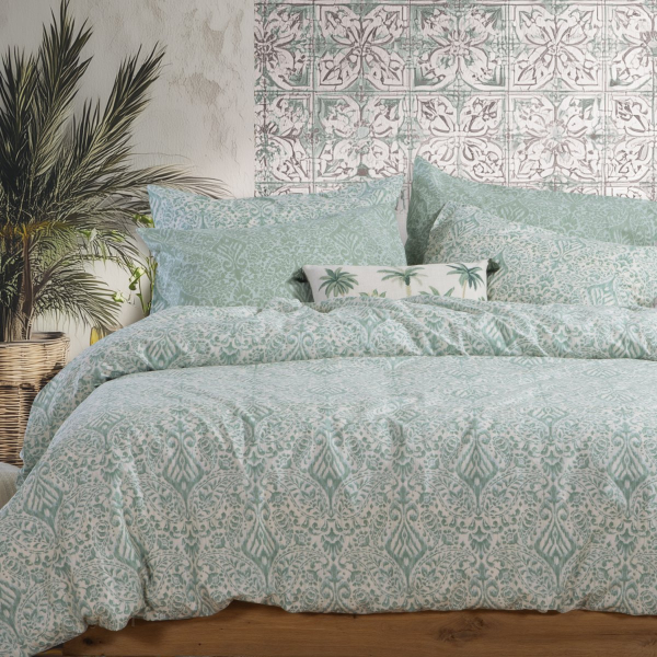 Σεντόνια Υπέρδιπλα (Σετ) Nef-Nef Homeware Smart Jetrix Green