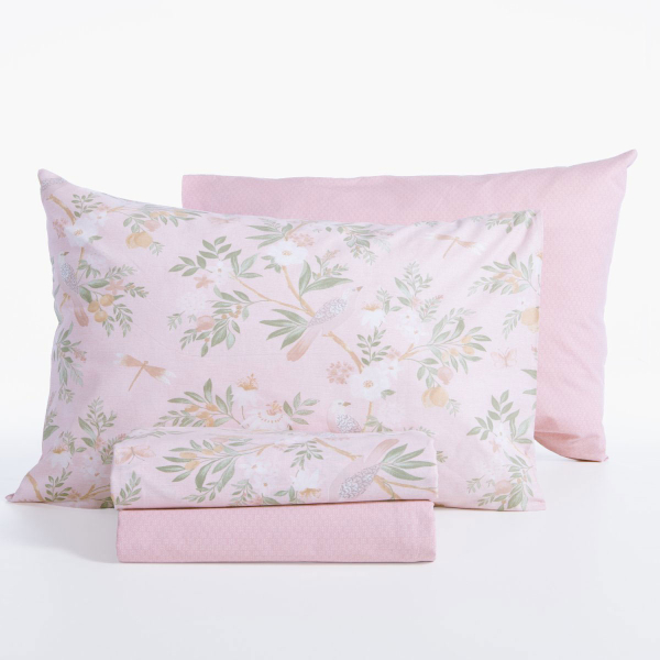 Σεντόνια Υπέρδιπλα (Σετ) Nef-Nef Homeware Smart Dreamel Pink