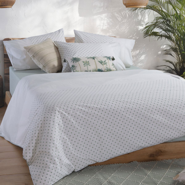 Σεντόνια Υπέρδιπλα (Σετ) Nef-Nef Homeware Smart Donter 26 Ecru - Green