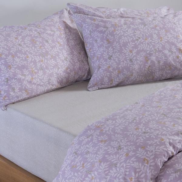Σεντόνια King Size (Σετ) Nef-Nef Homeware Smart Cylia Lilac
