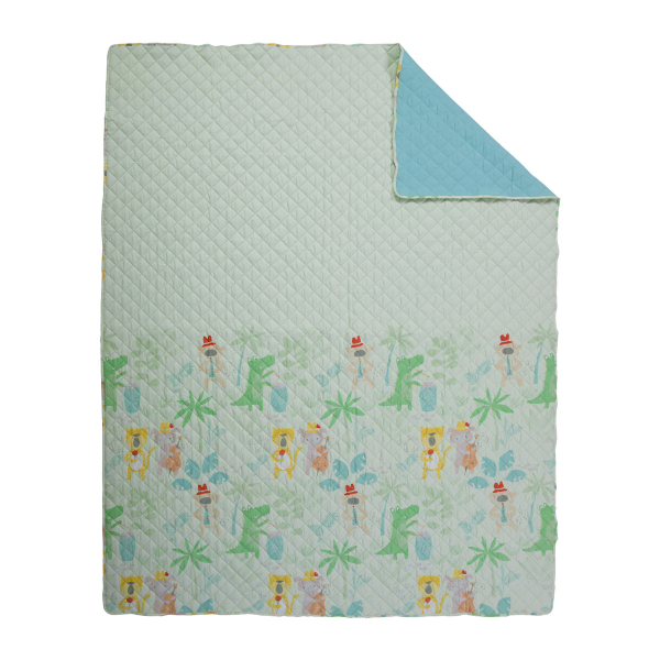 Κουβερλί Ημίδιπλο (180x240) 2 Όψεων Nef-Nef Homeware Jungle Music