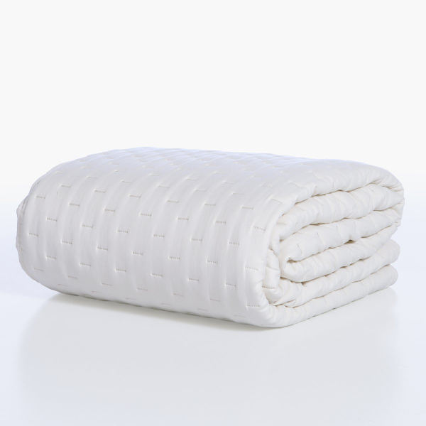 Κουβερλί Ημίδιπλο (180x240) Nef-Nef Homeware Adelle Ecru