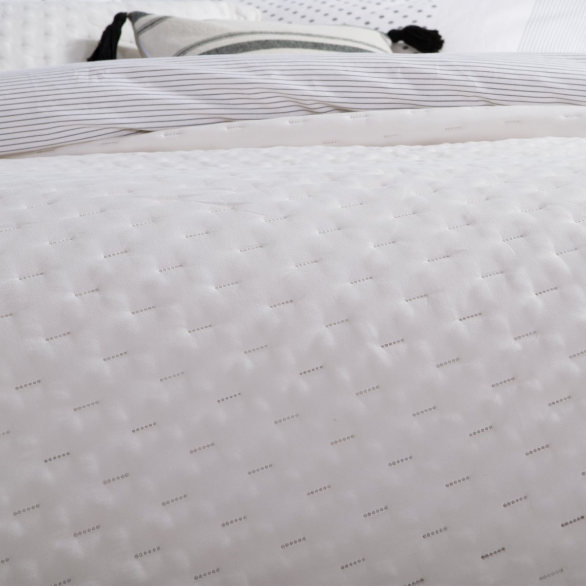 Κουβερλί Ημίδιπλο (180X240) Nef-Nef Homeware Adelle Ecru Home Λευκά Είδη Κρεβατοκάμαρας Ημίδιπλα Διπλά Spitishop