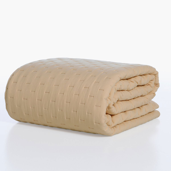 Κουβερλί Ημίδιπλο (180x240) Nef-Nef Homeware Adelle Butter Yellow