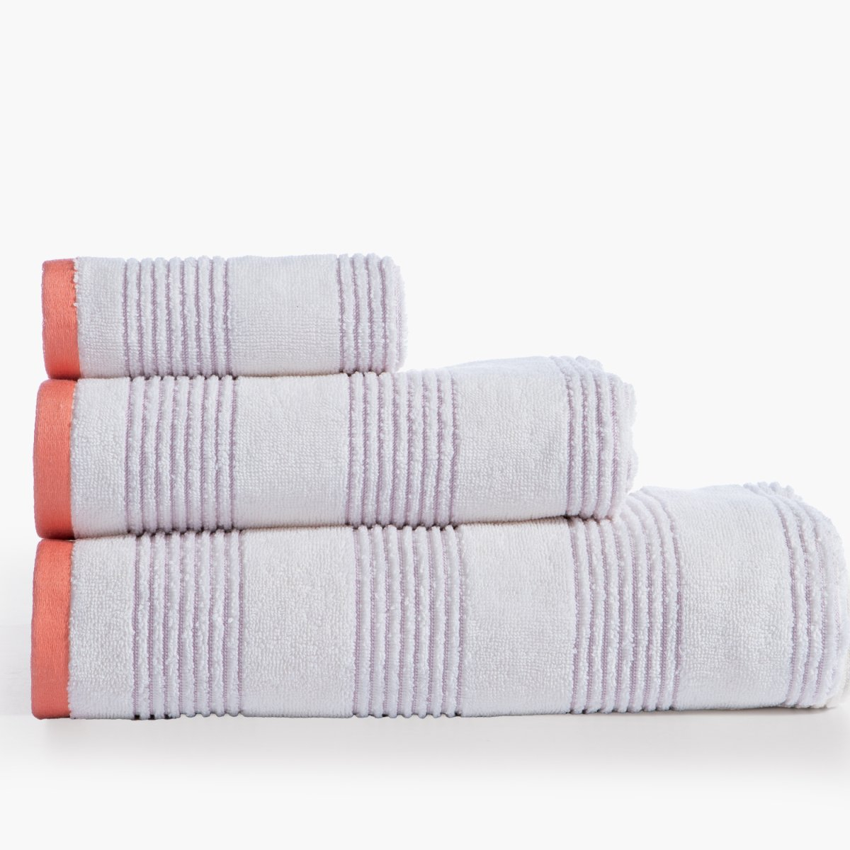 Πετσέτα Προσώπου (50X90) Nef-Nef Homeware Vertia Mauve 550Gsm Home Λευκά Είδη Μπάνιου Πετσέτες Spitishop