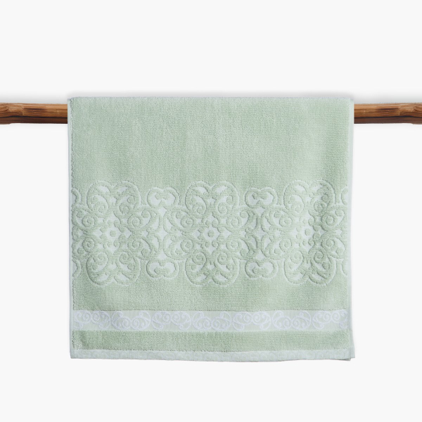 Πετσέτα Προσώπου (50x90) Nef-Nef Homeware Zaphira Mint 550gsm