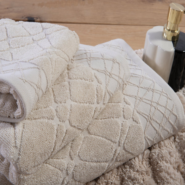 Πετσέτα Χεριών (30x50) Nef-Nef Homeware Breylo Ecru 550gsm