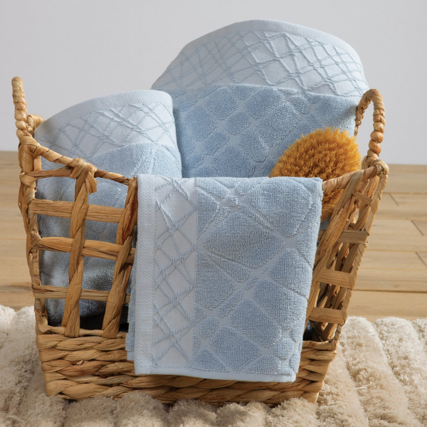 Πετσέτα Χεριών (30x50) Nef-Nef Homeware Breylo Blue 550gsm