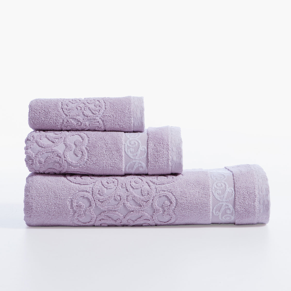 Πετσέτα Σώματος (70X140) Nef-Nef Homeware Zaphira Mauve 550Gsm Home Λευκά Είδη Μπάνιου Πετσέτες Spitishop