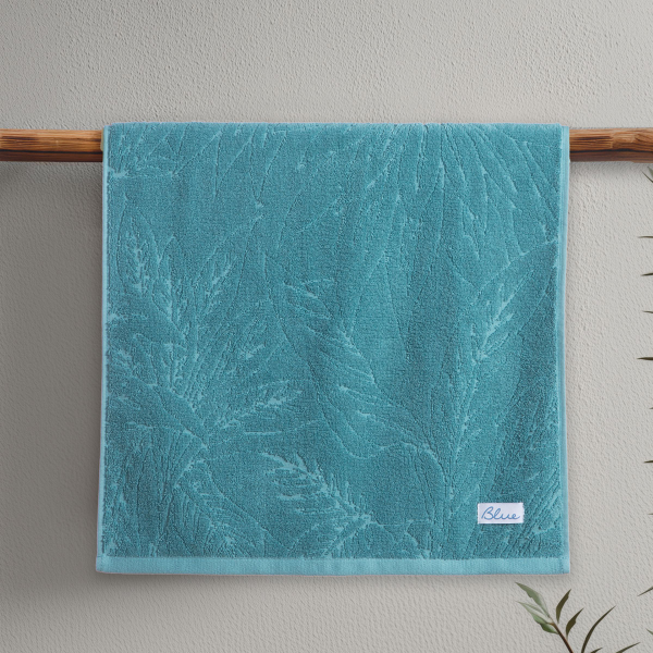 Πετσέτα Χεριών (30x50) Nef-Nef Homeware Blue Charisma Petrol 550gsm