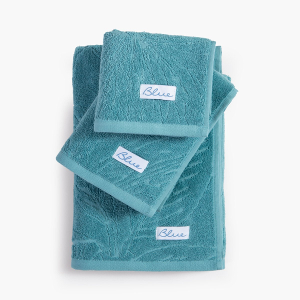 Πετσέτα Χεριών (30x50) Nef-Nef Homeware Blue Charisma Petrol 550gsm