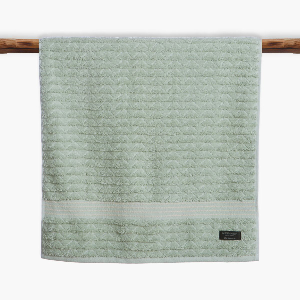 Πετσέτα Προσώπου (50x100) Nef-Nef Homeware Elements Elgyn Green 600gsm