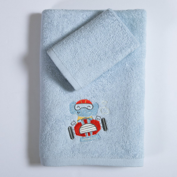 Παιδικές Πετσέτες (Σετ 2τμχ) Nef-Nef Homeware Super Boy 420gsm