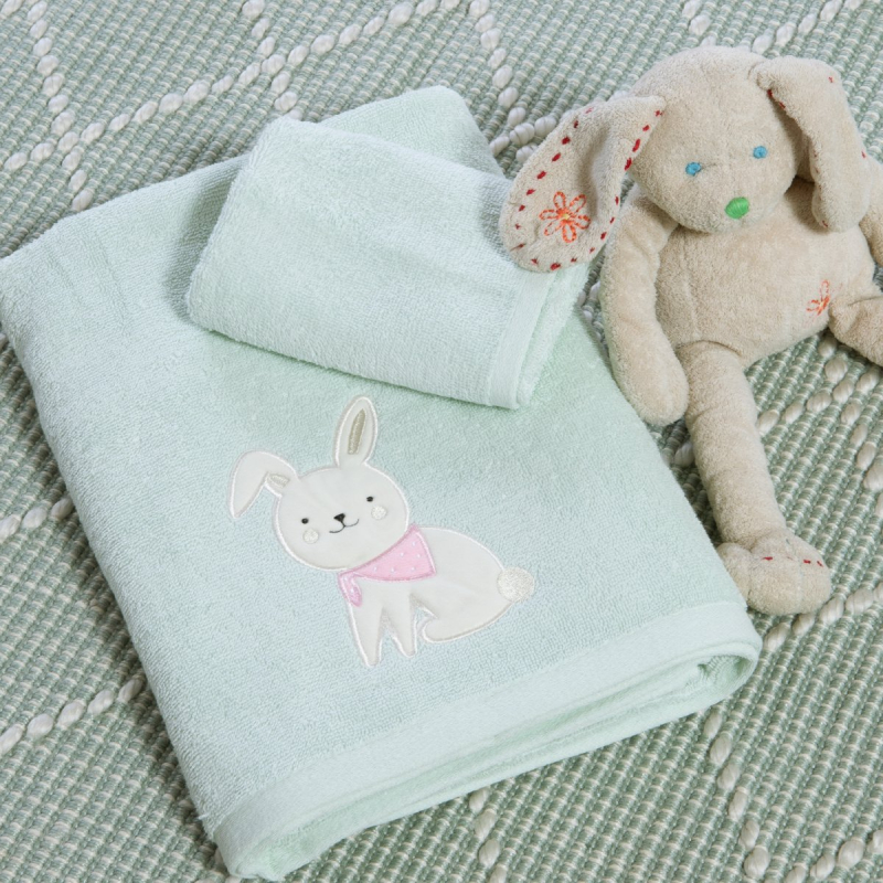 Παιδικές Πετσέτες (Σετ 2τμχ) Nef-Nef Homeware Pic Nic Together 420gsm