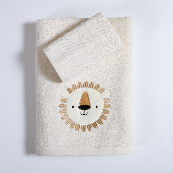 Παιδικές Πετσέτες (Σετ 2τμχ) Nef-Nef Homeware Jungle In Motion 420gsm