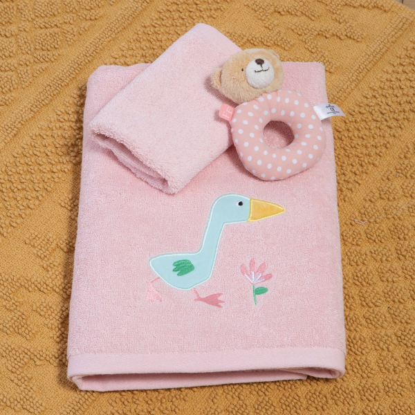 Παιδικές Πετσέτες (Σετ 2τμχ) Nef-Nef Homeware Spring Happiness 420gsm