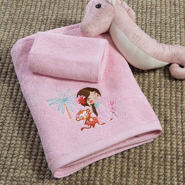 Παιδικές Πετσέτες (Σετ 2τμχ) Nef-Nef Homeware Welcome To India 420gsm
