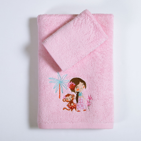 Παιδικές Πετσέτες (Σετ 2τμχ) Nef-Nef Homeware Welcome To India 420gsm