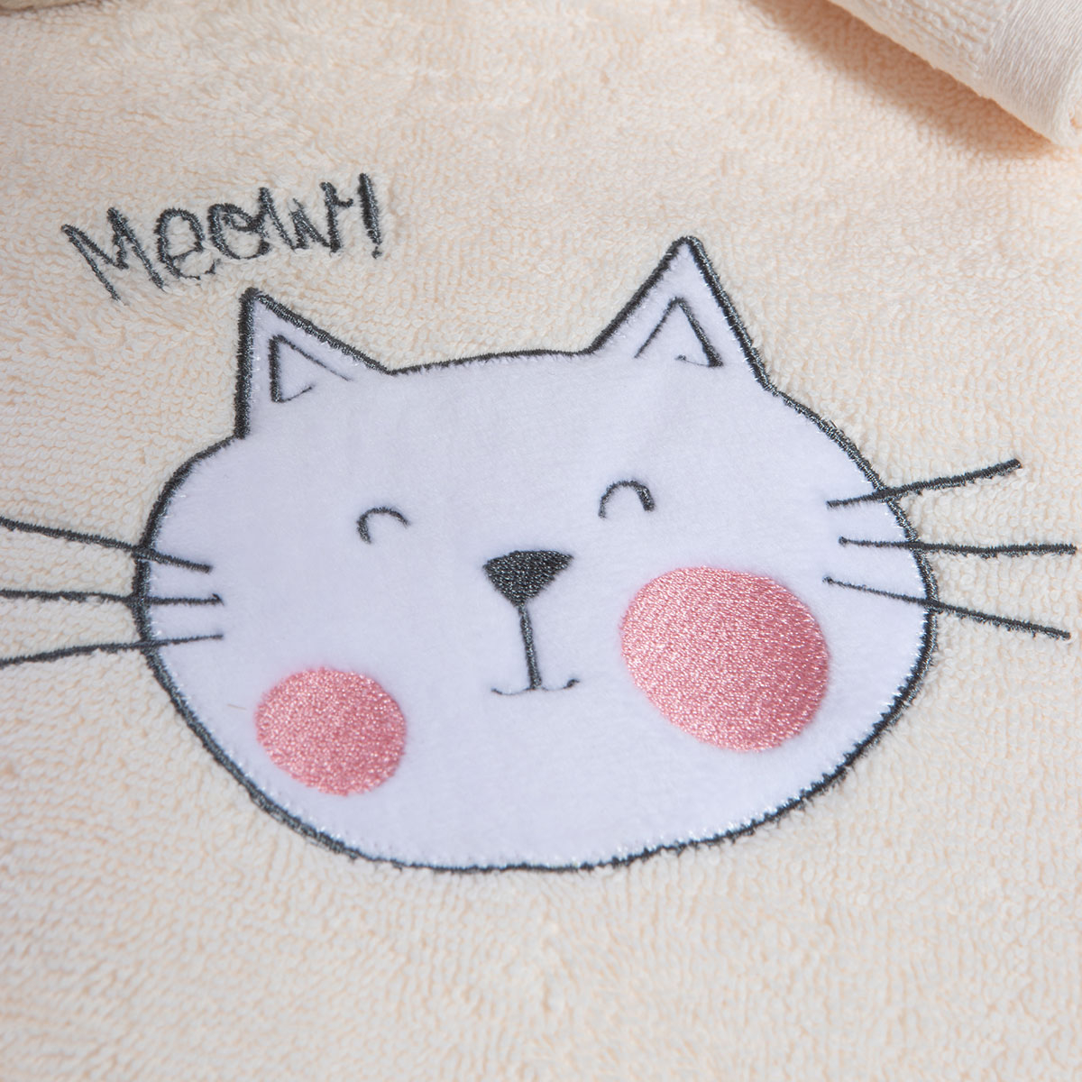 Παιδικές Πετσέτες (Σετ 2Τμχ) Nef-Nef Homeware Cat Life 420Gsm Home Βρεφικά Προίκα Μωρού - Βρεφικές Spitishop
