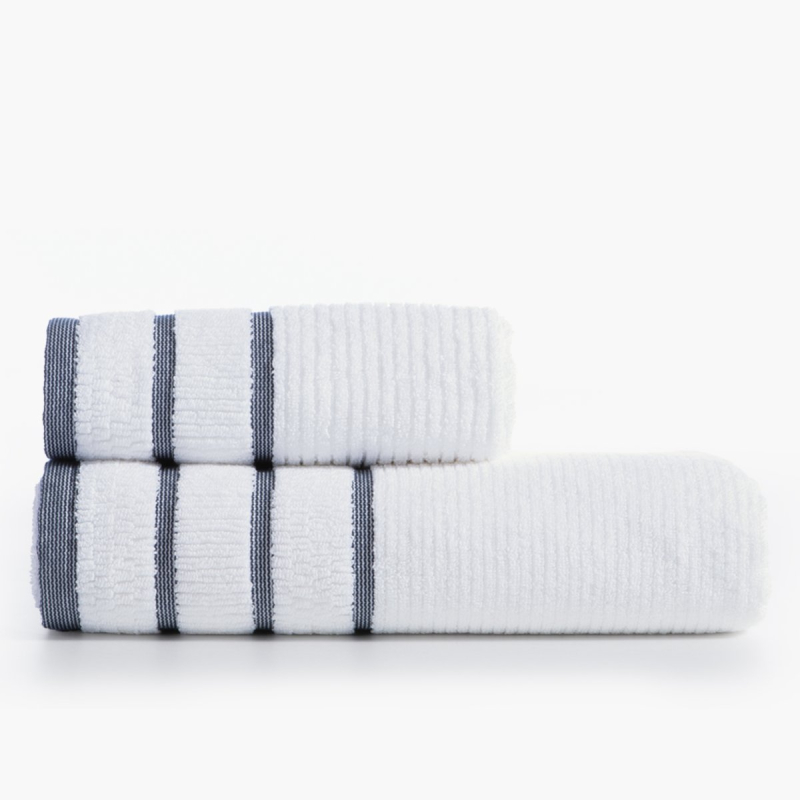 Πετσέτες Μπάνιου (Σετ 2τμχ) Nef-Nef Homeware Stern White 600gsm