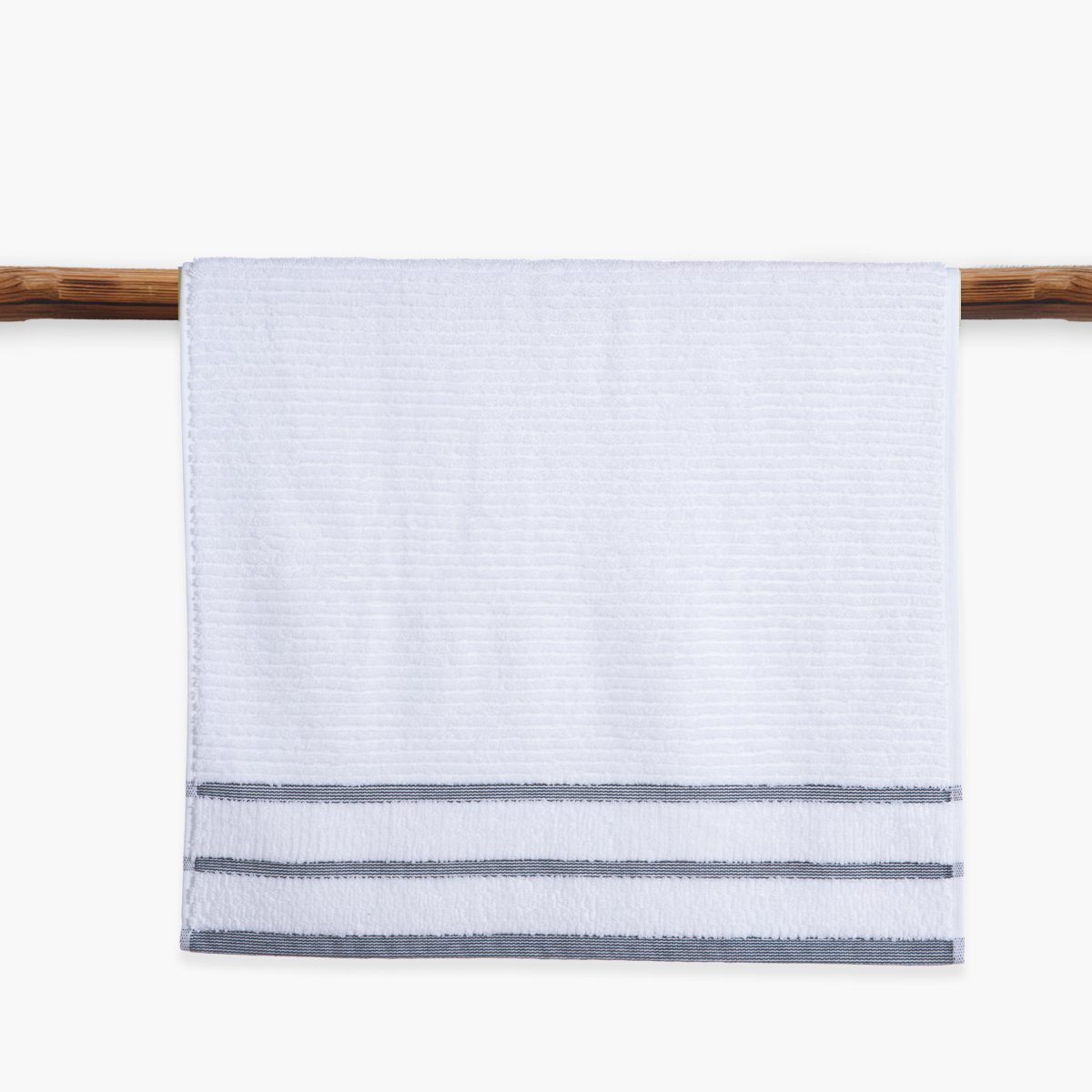 Πετσέτες Μπάνιου (Σετ 2Τμχ) Nef-Nef Homeware Stern White 600Gsm Home Λευκά Είδη Spitishop