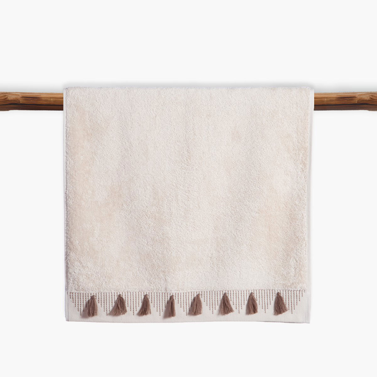 Πετσέτες Μπάνιου (Σετ 3Τμχ) Nef-Nef Homeware Serenity Momentum Beige 500Gsm Home Λευκά Είδη Spitishop