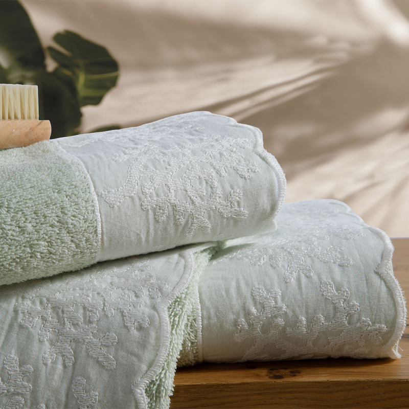 Πετσέτες Μπάνιου (Σετ 3τμχ) Nef-Nef Homeware Serenity Calma Mint 500gsm