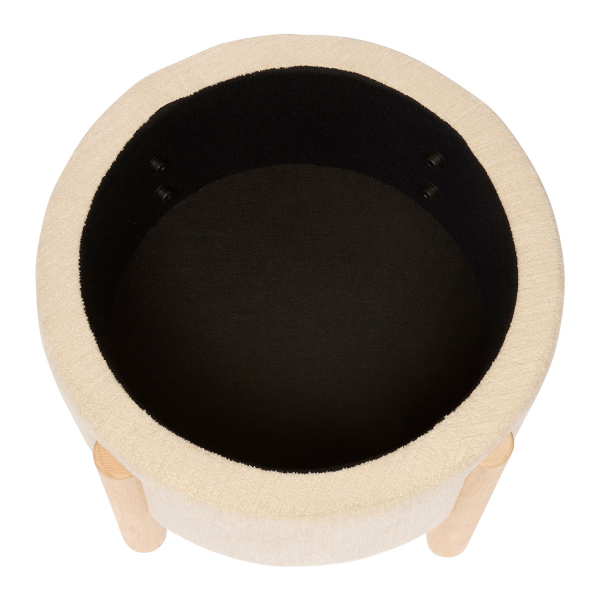 Σκαμπό Με Αποθηκευτικό Χώρο (Φ45.5x37) A-S Elki 214222A