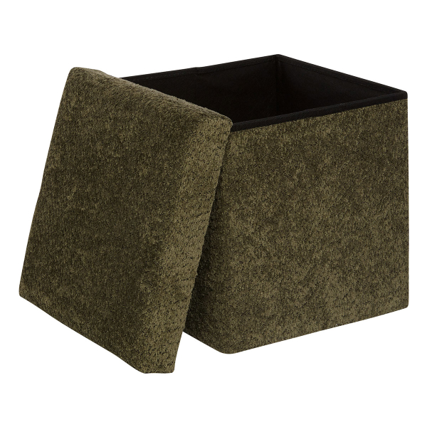 Σκαμπό Με Αποθηκευτικό Χώρο (38x38x38) A-S Soana Khaki 214227C