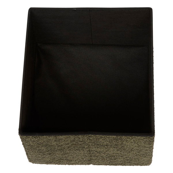 Σκαμπό Με Αποθηκευτικό Χώρο (38x38x38) A-S Soana Khaki 214227C