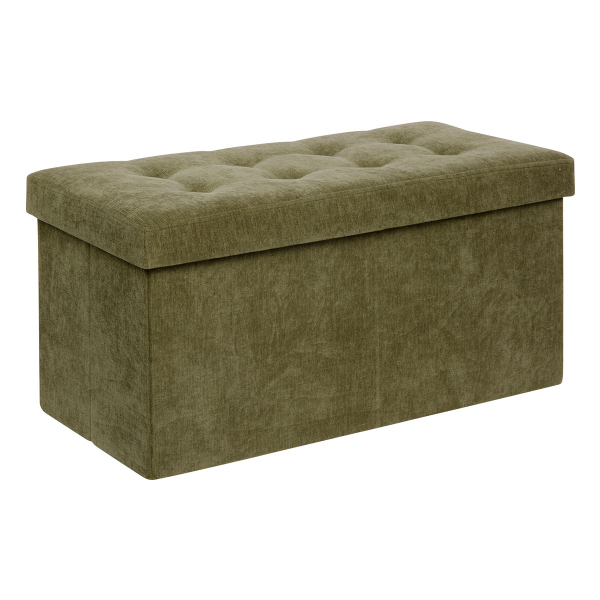 Ταμπουρέ Με Αποθηκευτικό Χώρο (76x38x38) A-S Lysandre Khaki 140091I
