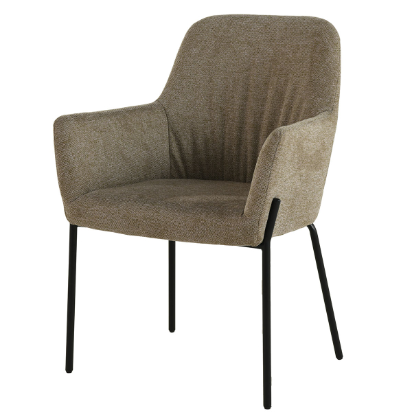 Καρέκλα Τραπεζαρίας (56x61x83) Spitishop Hibiscus Brown