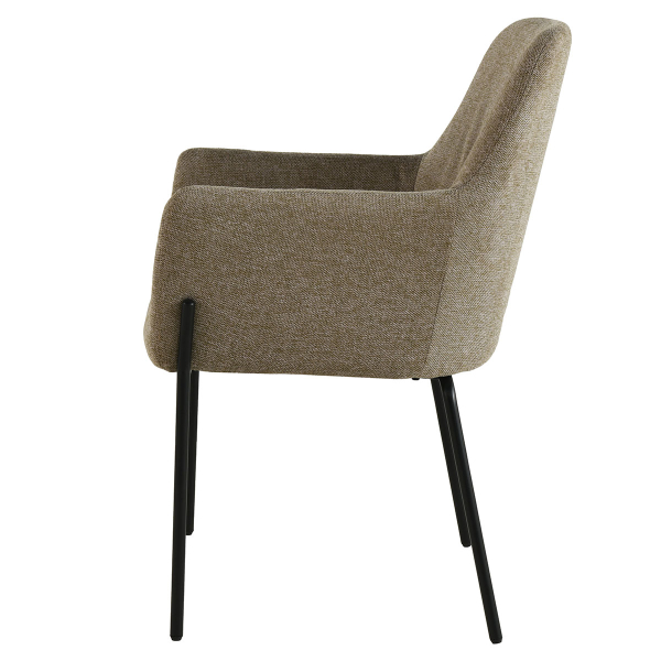 Καρέκλα Τραπεζαρίας (56x61x83) Spitishop Hibiscus Brown