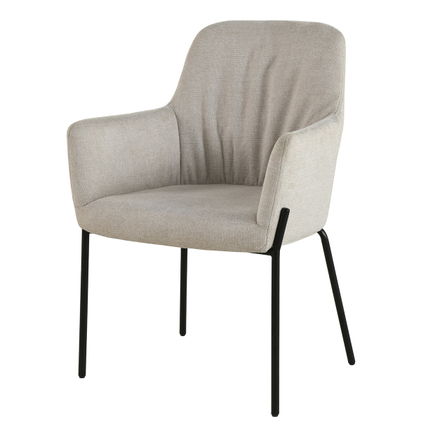 Καρέκλα Τραπεζαρίας (56x61x83) Spitishop Hibiscus Beige