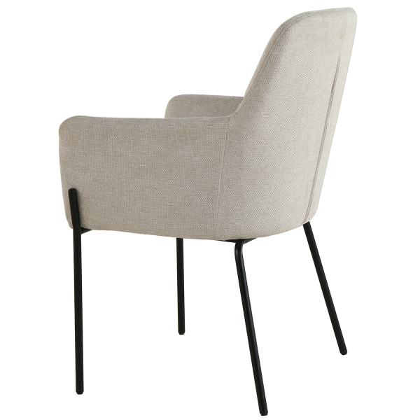 Καρέκλα Τραπεζαρίας (56x61x83) Spitishop Hibiscus Beige