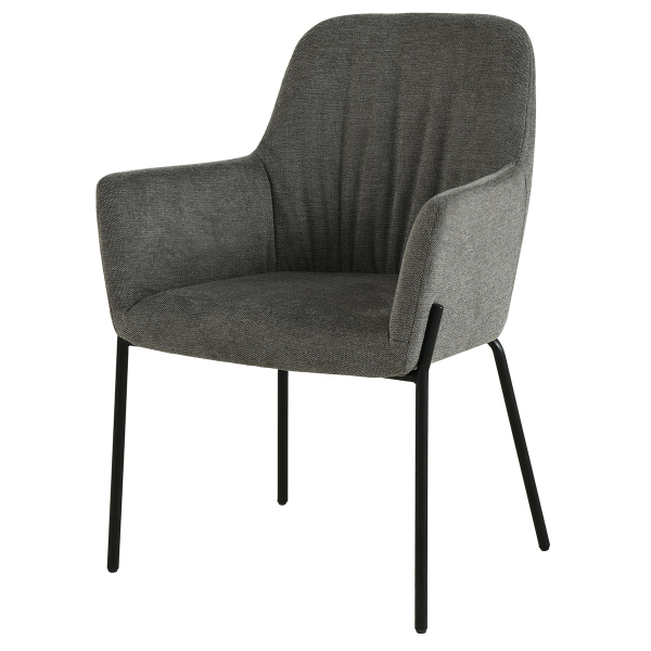 Καρέκλα Τραπεζαρίας (56x61x83) Spitishop Hibiscus Grey