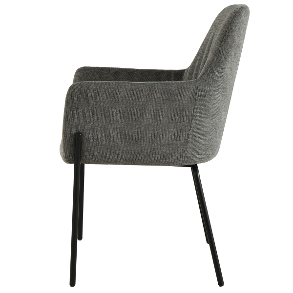 Καρέκλα Τραπεζαρίας (56x61x83) Spitishop Hibiscus Grey