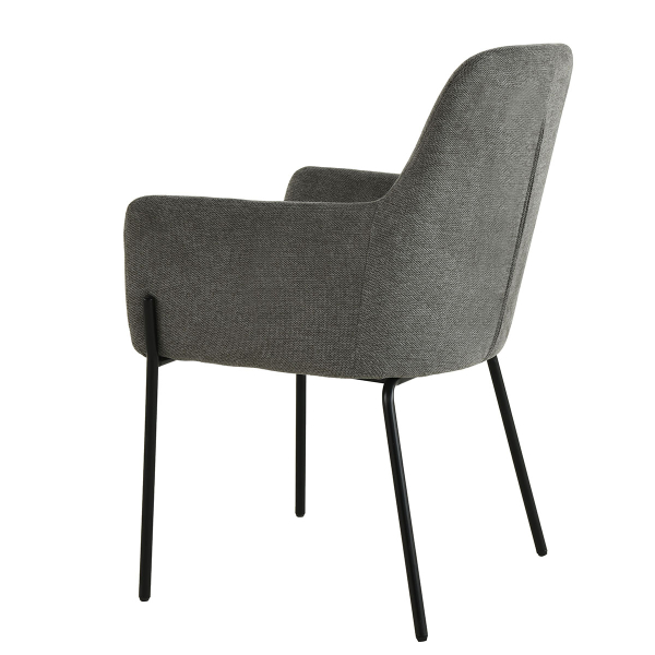 Καρέκλα Τραπεζαρίας (56x61x83) Spitishop Hibiscus Grey