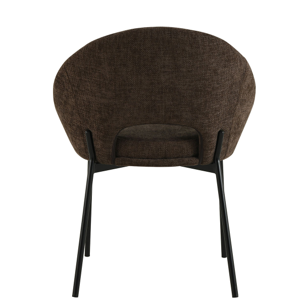 Καρέκλα Τραπεζαρίας (60x63x83) Spitishop Iris D.Brown