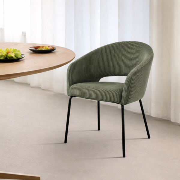 Καρέκλα Τραπεζαρίας (56x56x82) Spitishop Orchid Khaki