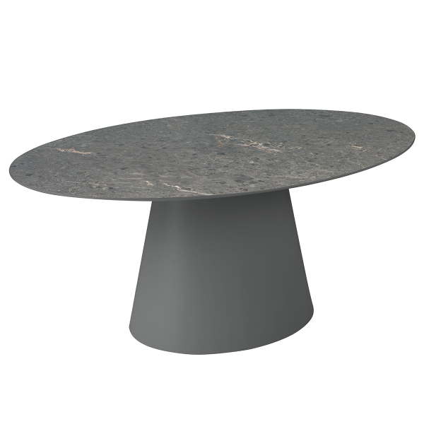 Τραπέζι Τραπεζαρίας (160x90x76) Spitishop Lava Grey