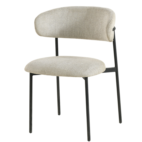 Καρέκλα Τραπεζαρίας (59x56x79) Spitishop Lotus Cream