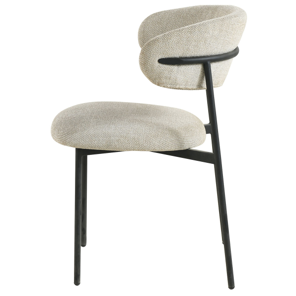 Καρέκλα Τραπεζαρίας (59x56x79) Spitishop Lotus Cream