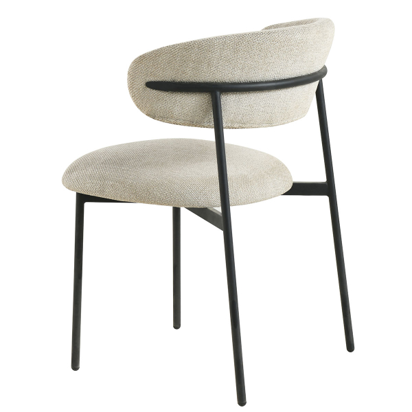 Καρέκλα Τραπεζαρίας (59x56x79) Spitishop Lotus Cream