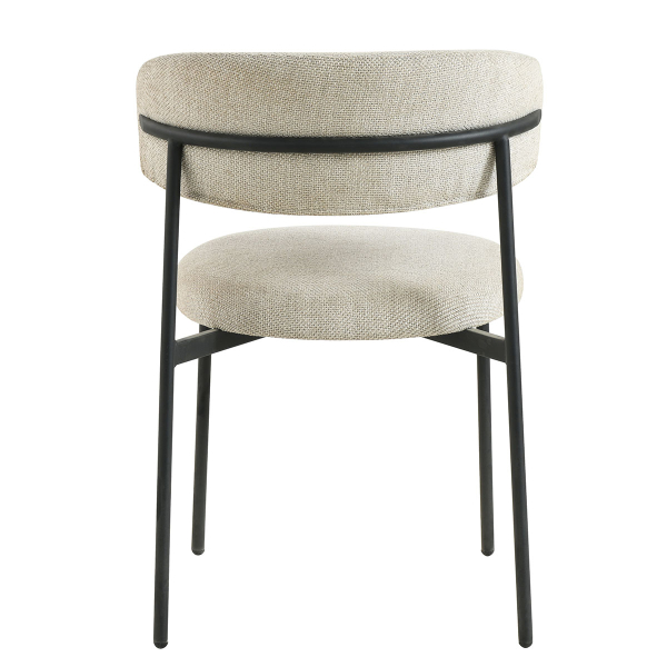 Καρέκλα Τραπεζαρίας (59x56x79) Spitishop Lotus Cream