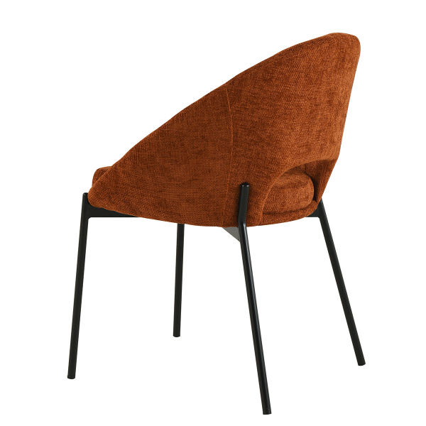 Καρέκλα Τραπεζαρίας (60x63x83) Spitishop Iris Terracotta