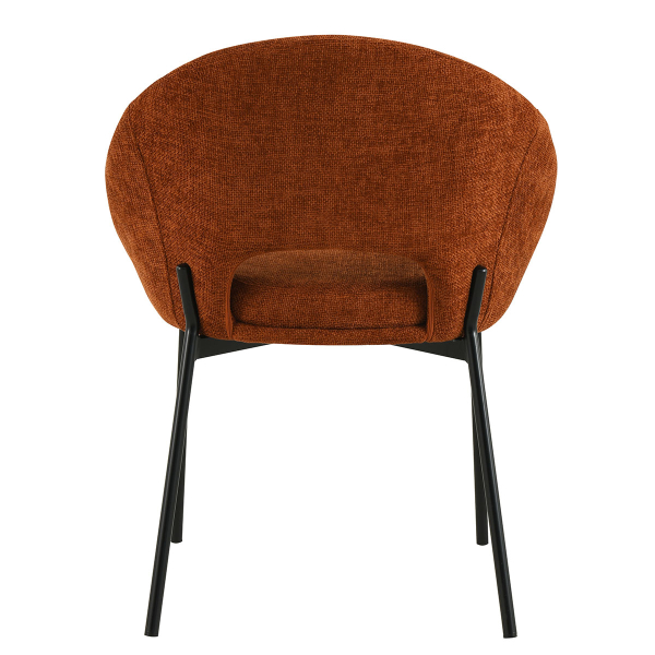 Καρέκλα Τραπεζαρίας (60x63x83) Spitishop Iris Terracotta