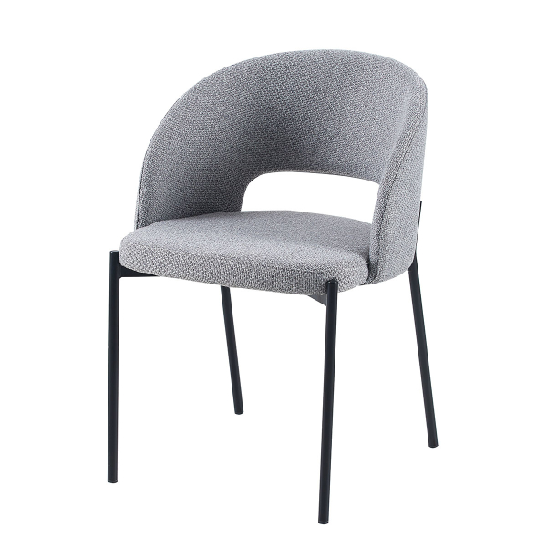 Καρέκλα Τραπεζαρίας (55x51x79) Spitishop Iris Grey