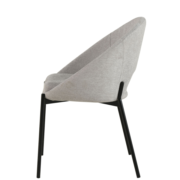 Καρέκλα Τραπεζαρίας (60x63x83) Spitishop Iris L.Grey